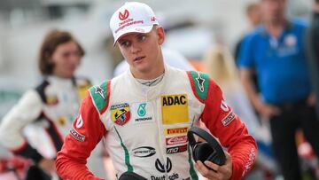 Mick Schumacher, hijo de Michael. 