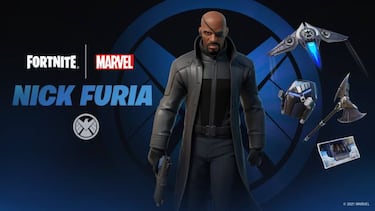 Fortnite: skin Nick Furia de Marvel ya disponible; precio y contenidos