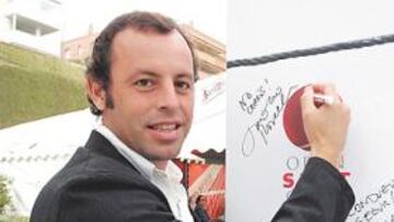 <b>EL CRACK. </b>Sandro Rosell es el preferido por los socios del Barça, cosa que no le gusta para nada a Laporta.