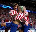 La timidez de Griezmann, Morata y João Félix en el Metropolitano