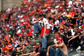 Seguidores en el circuito de Spa-Francorchamps.