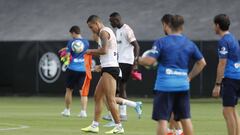 20/08/19 VALENCIA CF
 ENTRENAMIENTO
 RODRIGO MORENO
 MARCELINO