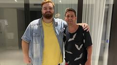 Se quedó helado: Jordi Alba reveló la broma que le hizo a Ibai en la cena de Messi