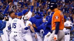 Dejan Reales y Cueto viendo estrellas a los Astros