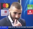 La explicación adelantada de Benzema sobre lo que pasa ahora
