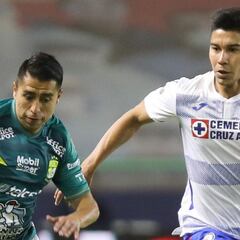 Cruz Azul derrotó a León en la jornada 8 del Guardianes 2021