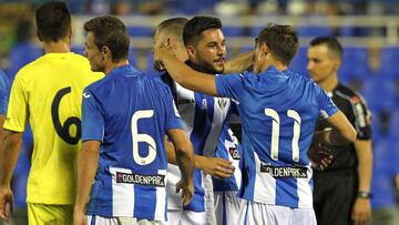 Patrocinador del Legan&eacute;s en el dorso de la camiseta.