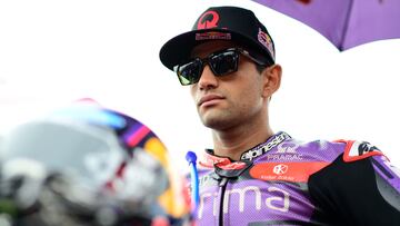 Jorge Martín en la parrilla de salida del GP de Japón de MotoGP en Motegi.