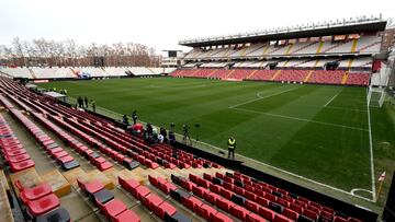 Estadio de Vallecas.
