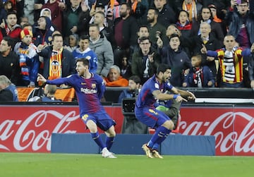 Gol no concedido a Messi: el balón entró completamente