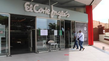 El Corte Inglés, uno de los comercios de referencia.