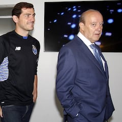 El presidente del Oporto confirma que Casillas le comunicó que se retiraba