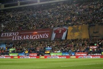 Homenaje a Luis Aragonés.