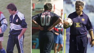 Antic, entrenador del Real Madrid (91-92), Atlético (95-00) y Barcelona (02-03)