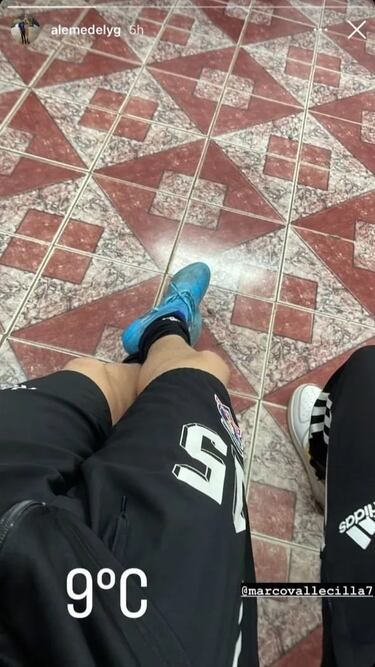 Hijo de Gary Medel deja la UC y se prueba en Colo Colo