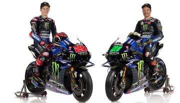 Fabio Quartararo defiende título con la  YZR-M1 de 2022 de Yamaha, fábrica a la que el francés ha pedido más desarrollo para esta temporada.

