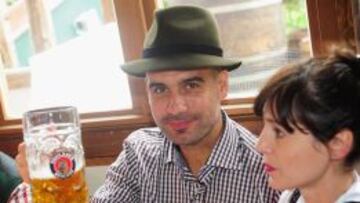 Guardiola, en la Oktoberfest.