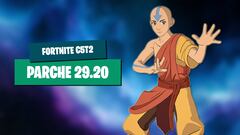 Parche 29.20 de Fortnite: evento de ‘Avatar’ con Aang, Katara, Zuko y Toph, nuevas skins y más