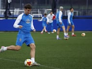 Entrenamiento Deportivo de La Coruña. barcia