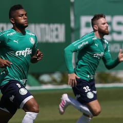 Poca participación de Borja en goles de Palmeiras en 2019