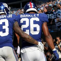 El niño que deslumbró a los New York Giants en el entrenamiento