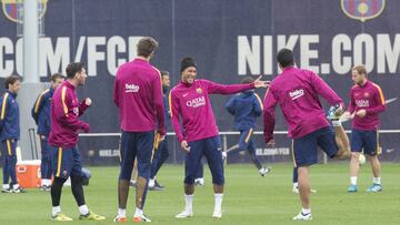 Entrenamiento Barcelona