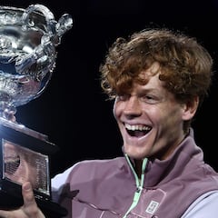 Sinner imita a Nadal para ganar su primer Grand Slam