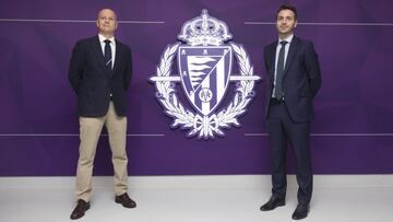 Fran Sánchez y Matt Fenaert, director deportivo y CEO, respectivamente, deben resolver el mercado de verano del Real Valladolid en 10 días.