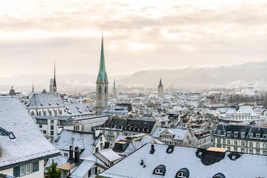 Las ciudades más bonitas del mundo bajo la nieve