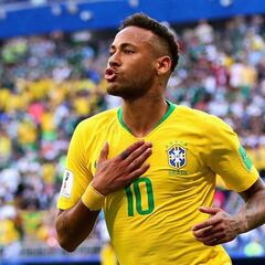 Neymar supera a Cristiano y Messi en eliminatorias del Mundial