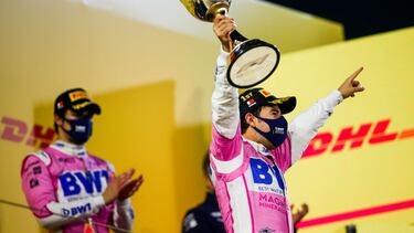 Las seis victorias de Checo Pérez en Fórmula 1
