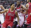 Un gran Pau Gasol se apunta al duelo Derrick Rose-John Wall