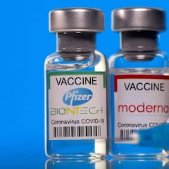 Los efectos secundarios de las vacunas de Pfizer y Moderna actualizados