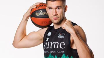 Sulejmanovic, con el Bilbao Basket