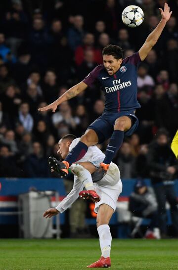 Marquinhos y Lucas V¨¢zquez.
