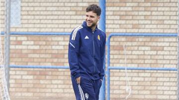 &Aacute;lvaro Gim&eacute;nez, esta ma&ntilde;ana en la Ciudad Deportiva.