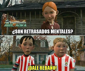 Los memes acaban con el Chivas vs Porto