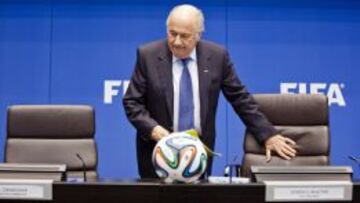 El presidente de la FIFA, Joseph Blatter.