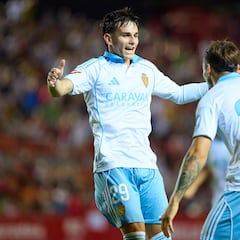 Pau Sans firma de cabeza una nueva victoria del Zaragoza