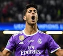 Asensio supera a Raúl y a Gento como goleador más joven en una final de Champions