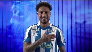 Guerrero, oficializado en el Avaí del Brasileirao