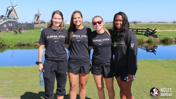 La delantera venezolana estuvo en Europa con el Florida State Seminoles Femenil. Aquí te dejamos las mejores imágenes del viaje.