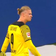 Haaland 'imita' a Cristiano