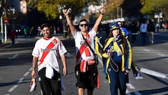 Fans get in the mood ahead of Copa Libertadores final