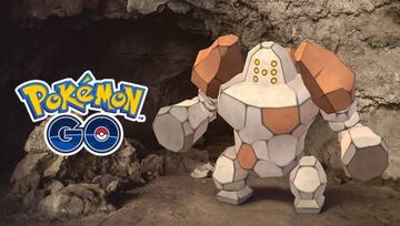 Regirock, ya disponible para cazar