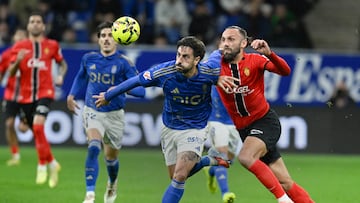 05/12/25 PARTIDO PRIMERA DIVISION JORNADA 15
OVIEDO - MALLORCA
DAVID COSTAS CON MURIQI