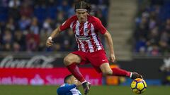 Filipe sufre una lesión muscular en el muslo derecho