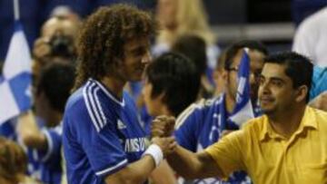 David Luiz, en la gira estadounidense con el Chelsea.