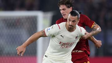 Ibra tumba a la Roma, Mou pierde los papeles