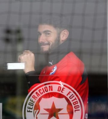 La Roja retomó las prácticas en Juan Pinto Durán.